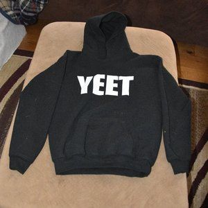 YEET hoodie black